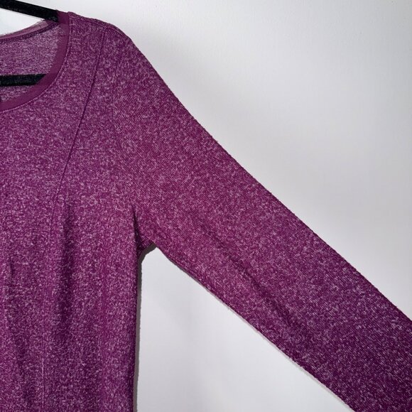 Simply Vera Vera Wang Womens Long Sleeve Asymmetrical Hem Top M - Picture 5 of 8